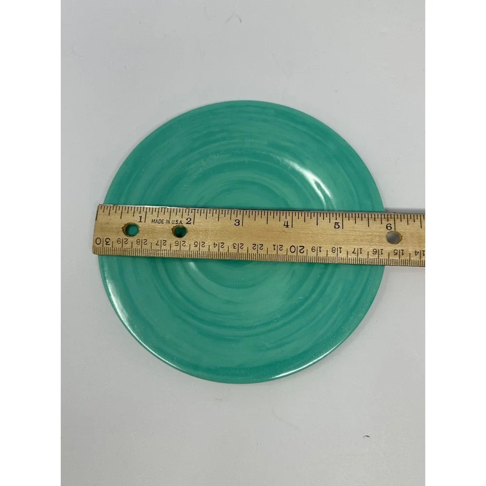 Set of 6 Tommy Bahama melamine Teal 6